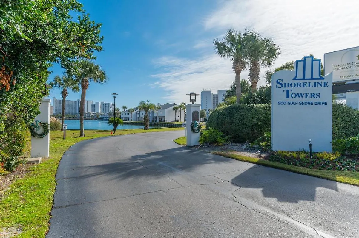 2071 Shoreline Towers Beachfront Condo Free Beach Setup Destin