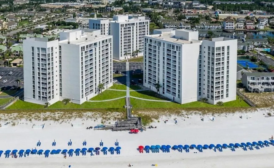 2071 Shoreline Towers Beachfront Condo Free Beach Setup Destin Holiday home